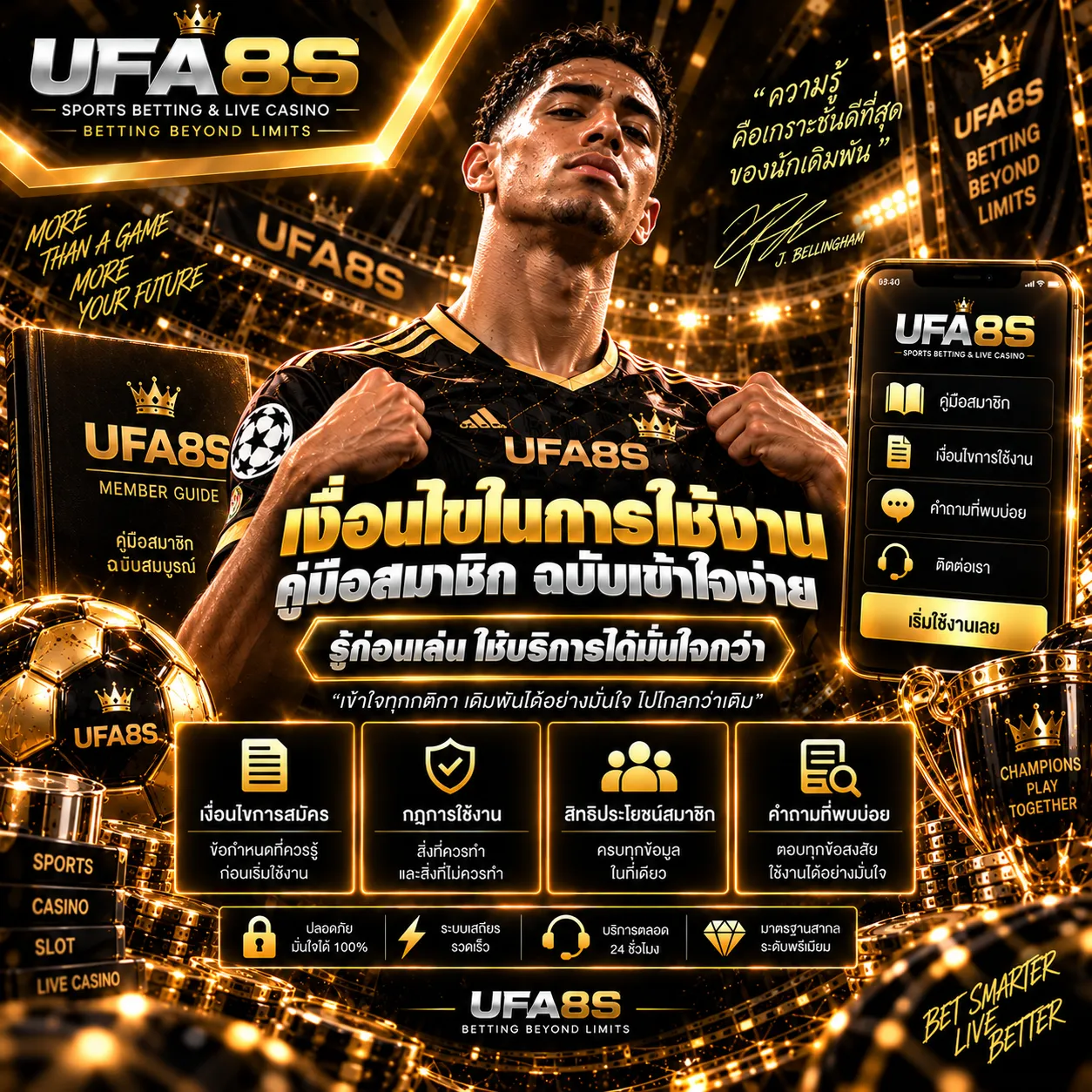 เงื่อนไขการใชเงาน UFABET